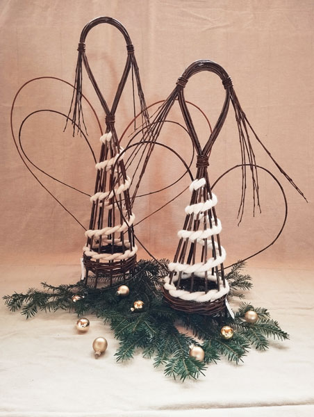 Weihnachtsflechtkurs: Engel und Sterne