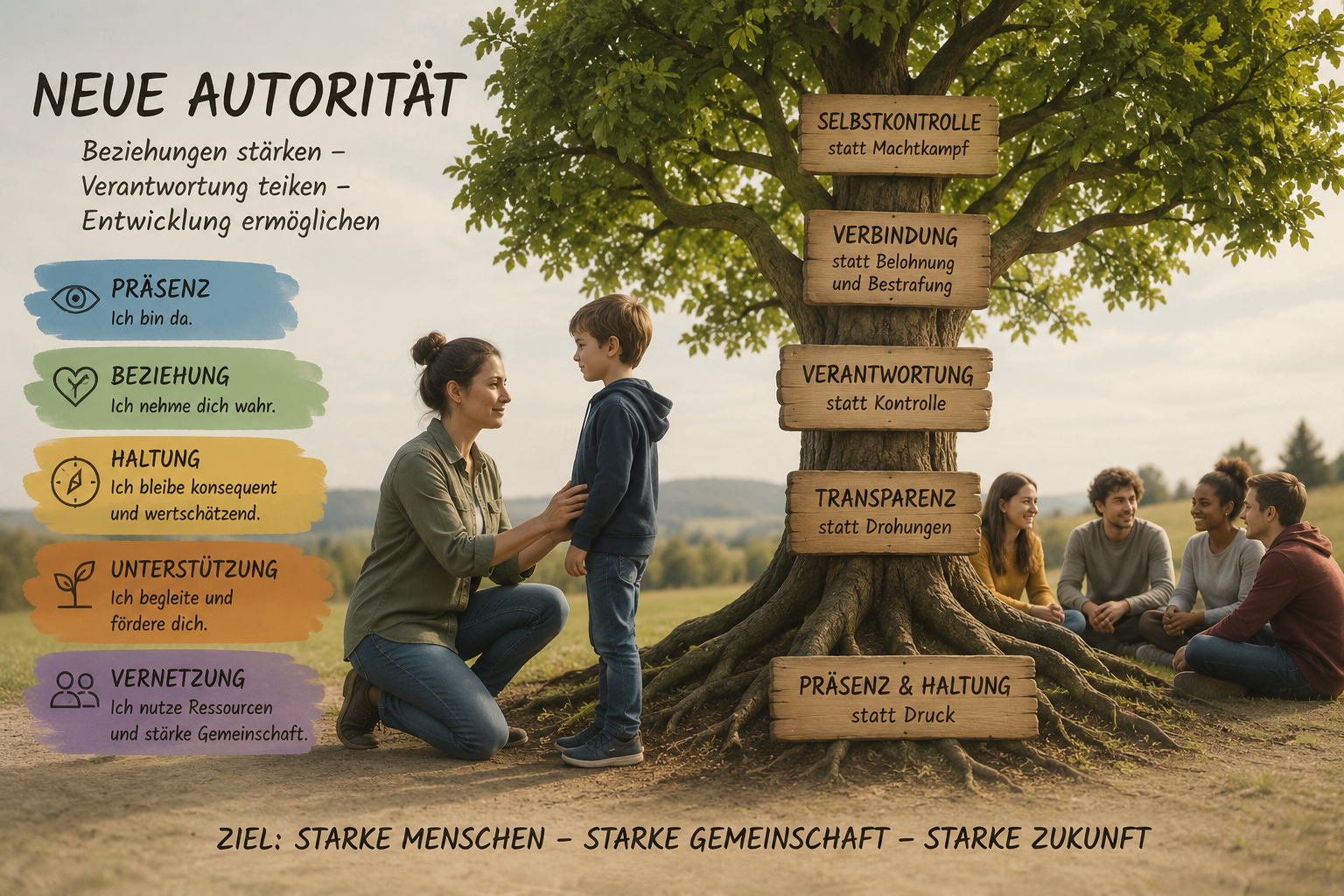 Neue Autorität – Erziehung ohne Strafen