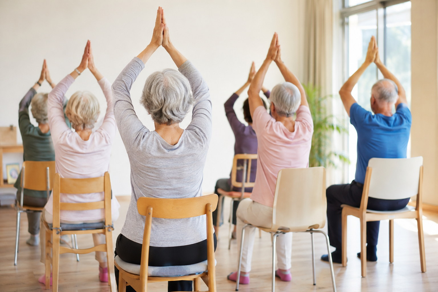 Stuhlyoga – Sanft in Bewegung kommen. Mehr Beweglichkeit, Kraft und innere Ruhe – Yoga ganz entspannt im Sitzen erleben